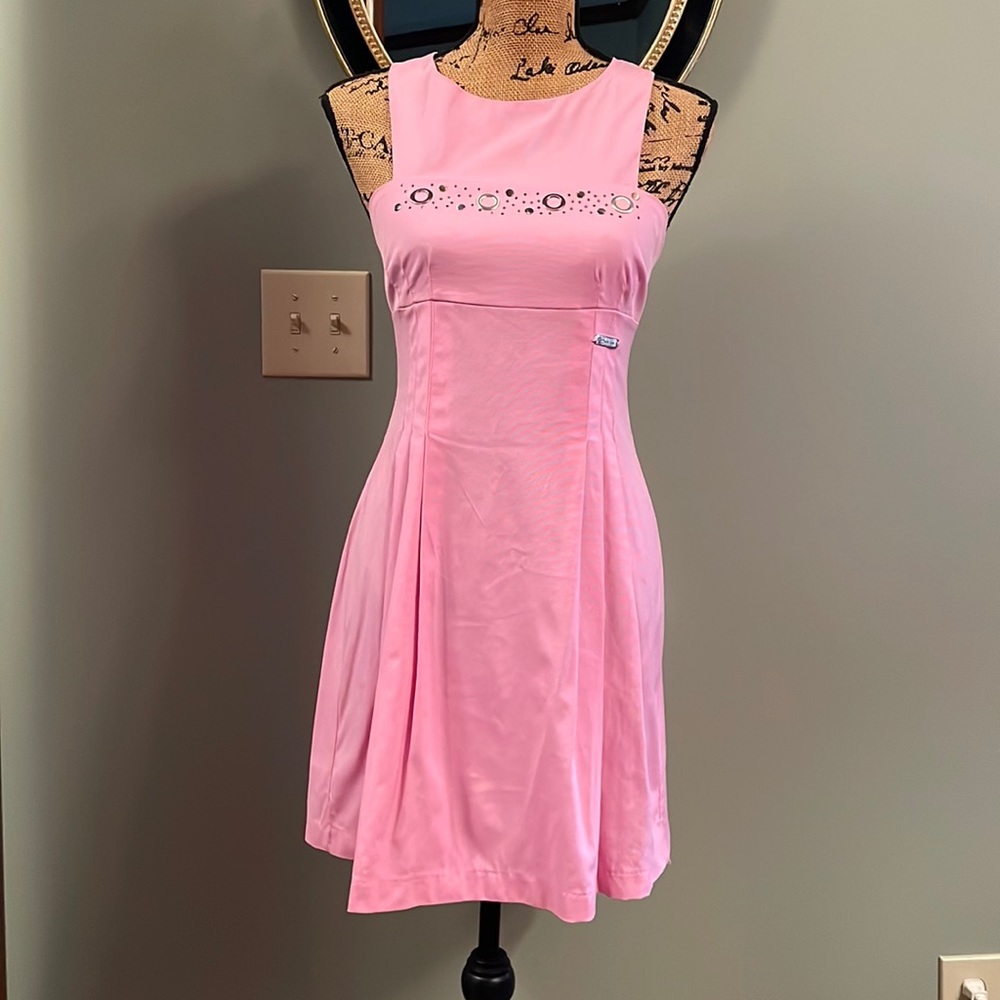 Sarah Chole  (Italian brand) pink dress size medium- please see below.
